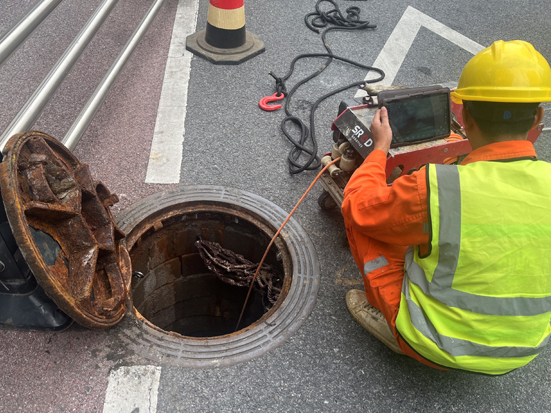 戴家巷市政管道内窥检测